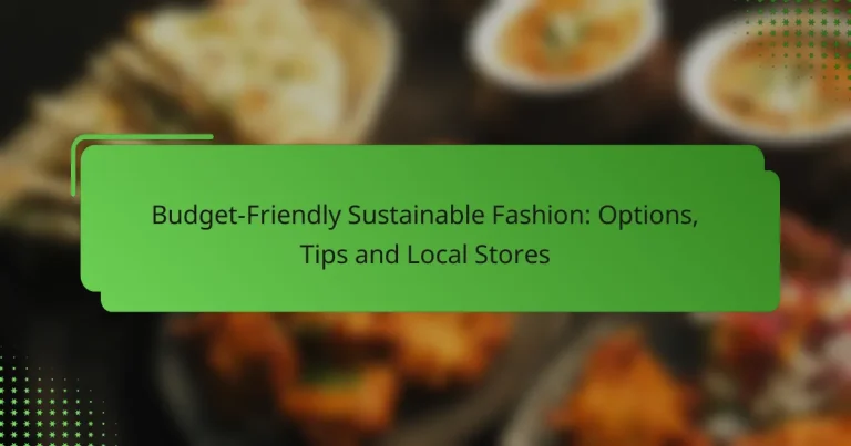 Budget-Friendly Sustainable Fashion: Options, Tips and Local Stores